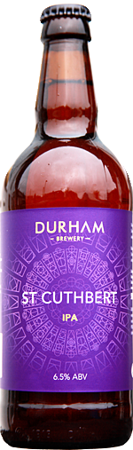 Bottle of St Cuthbert's IPA