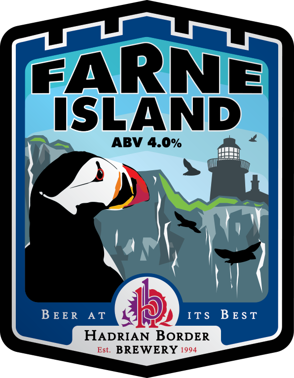 Bottle of Farne Island Amber Ale
